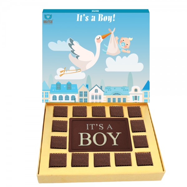 BOGATCHI Gift for New Baby Celebrations, It's a baby boy, 260g